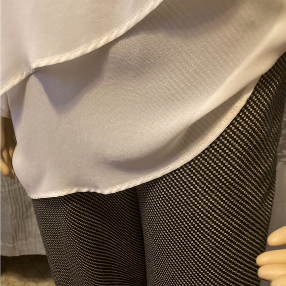 Stretch Pull Up slacks size X Small flared - Picture 2 of 9